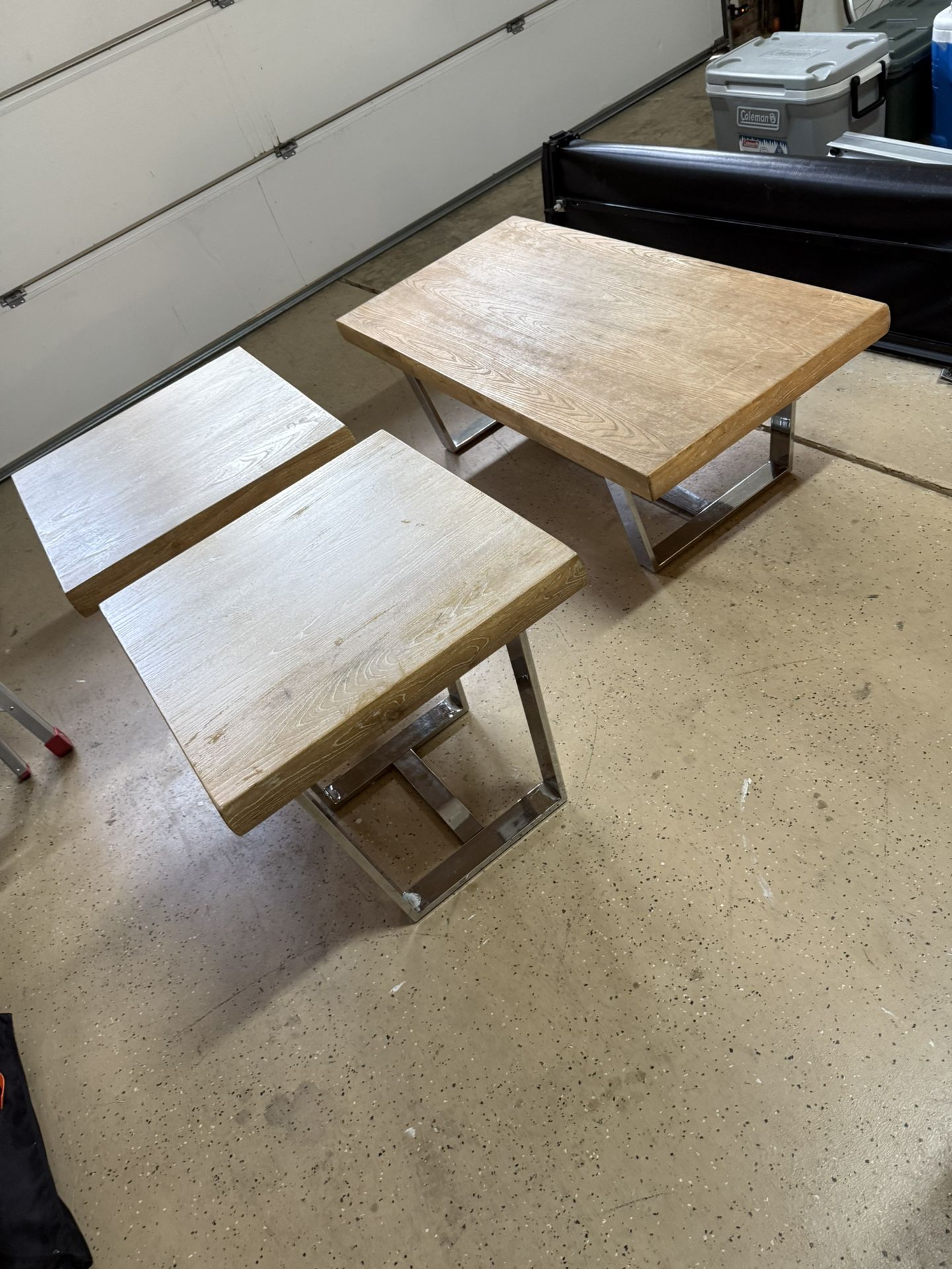 Coffee Table And 2 End Tables