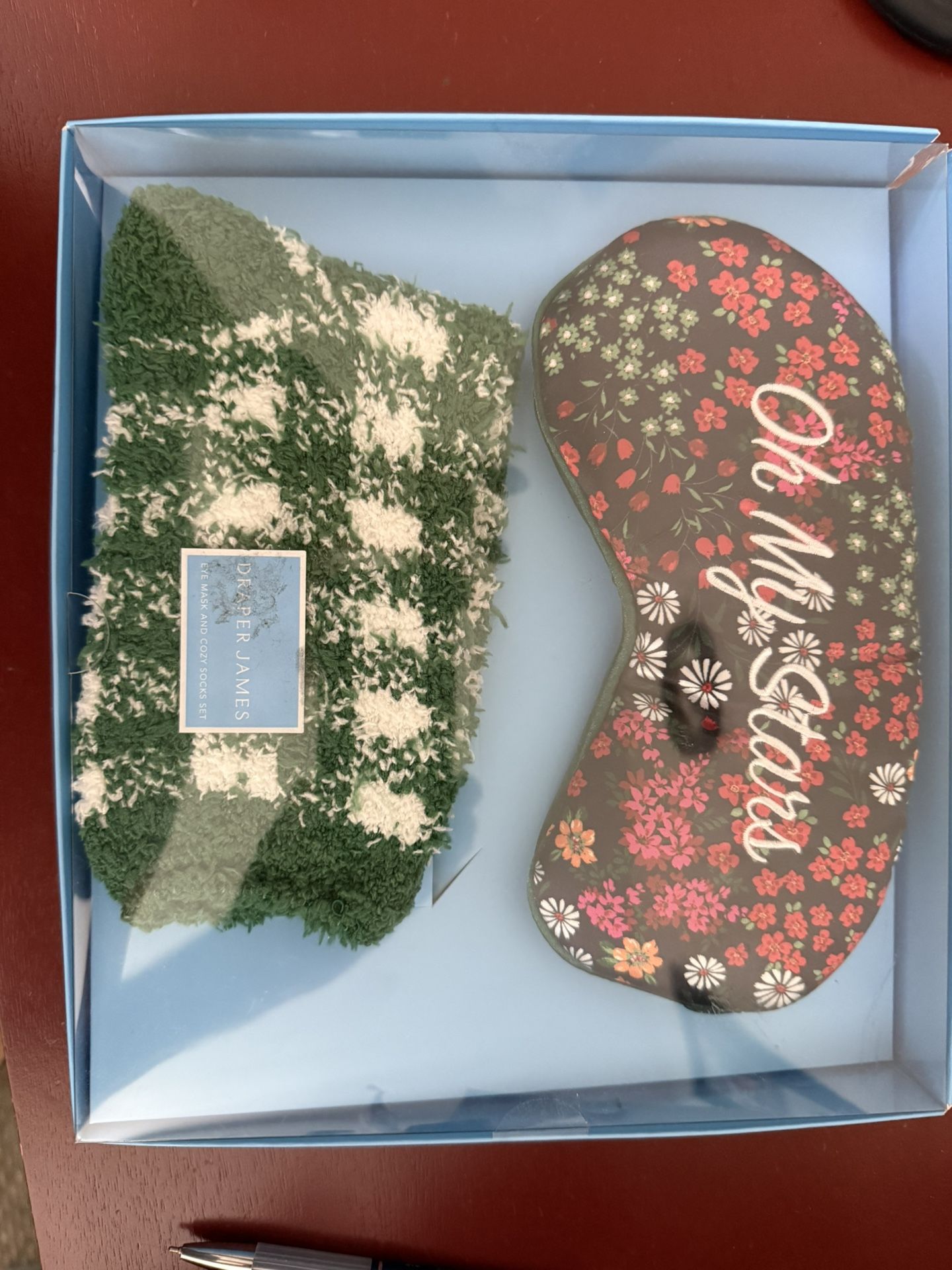 Eye Mask Cozy Socks New