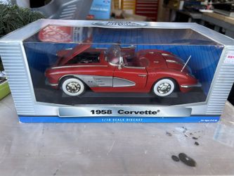 58 Corvette By Motor Max 18Th Scale