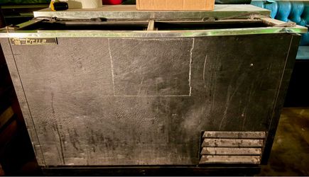 TRUE Stainless Steel Ice Cooler on Caster Wheels