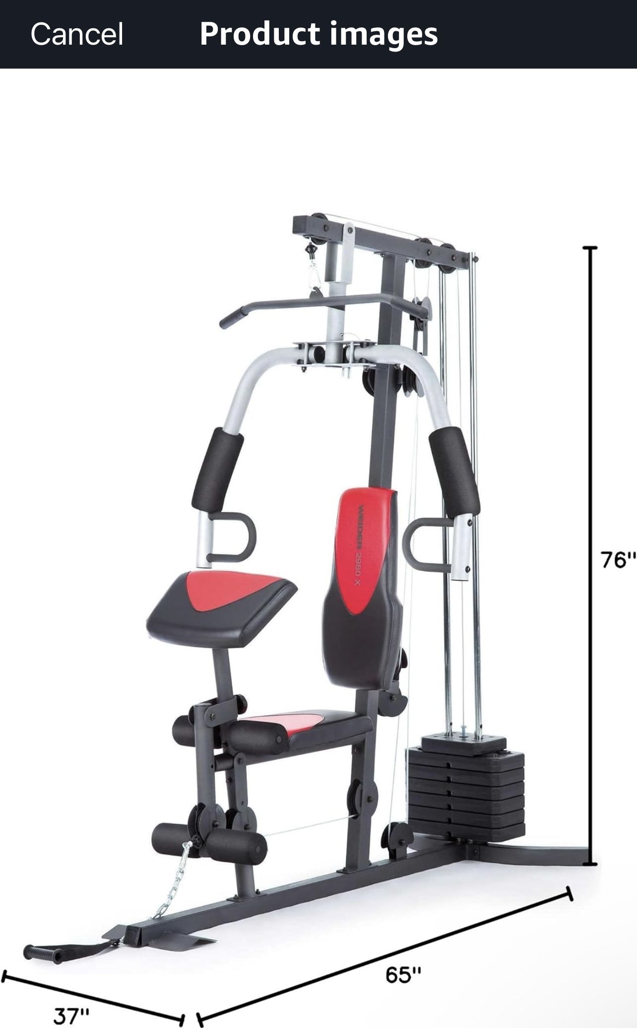 Weider 2980X Home Gym