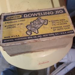 Vintage Doweling jig