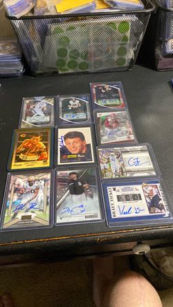 Mixed Sports Card Autos (10) Cards