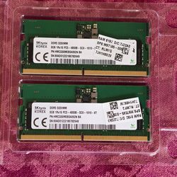16GB KIT DDR5 RAM 4800B SK Hynix for Laptop