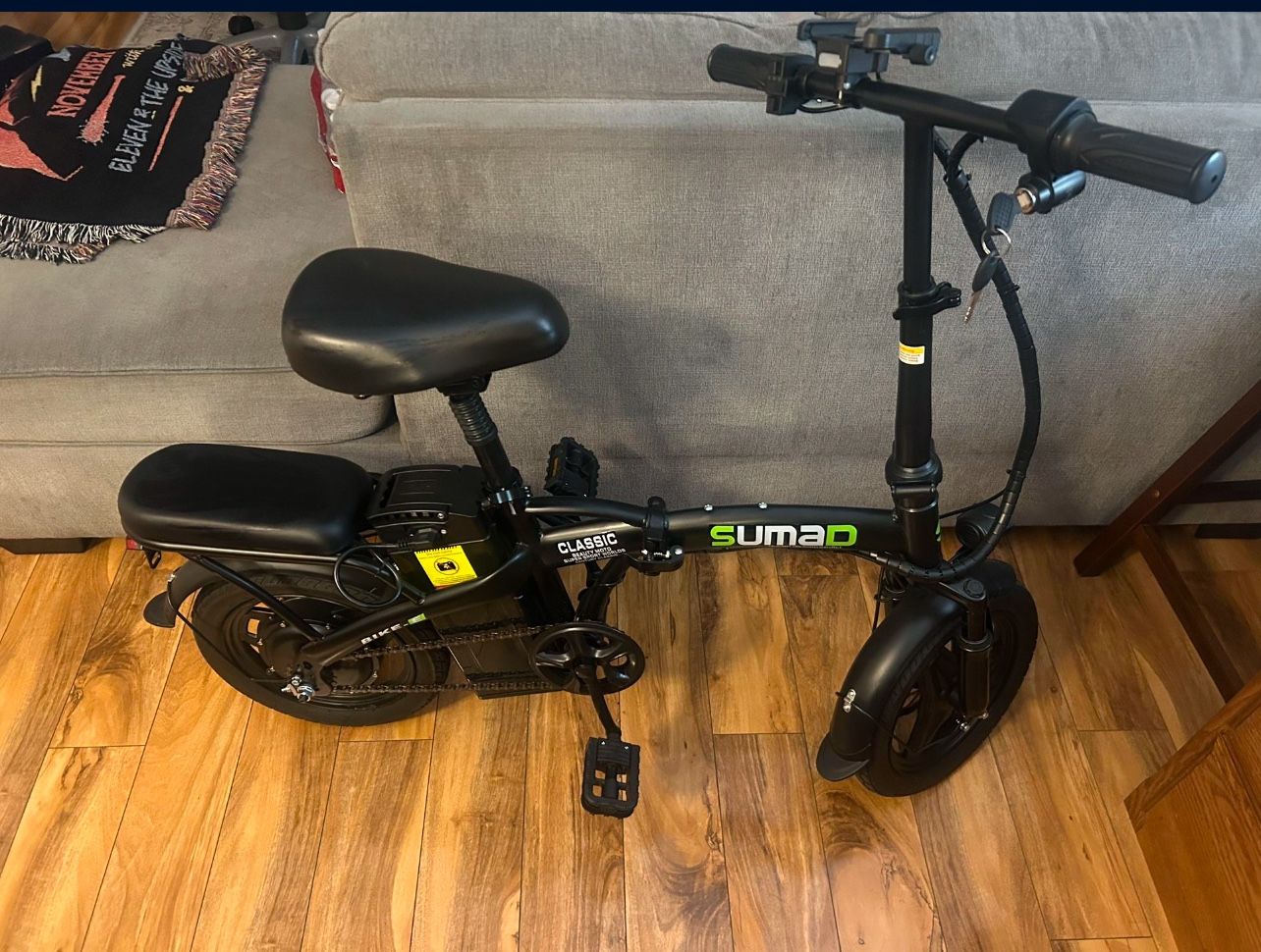 2 SumaD E-bikes Foldable Like New