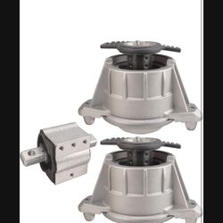 Carbhub Engine Motor Transmission Mount Kit for Mercedes-Benz C300 C350 E350 Replace OE Number    