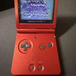 Gameboy Advance SP Red