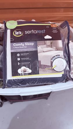 SERTA TWIN SHEET SET
