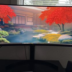LG 35WN65C-B 35” Curved Ultrawide Monitor – Like New / Excellent Condition 