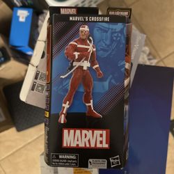 Marvel Legends Series Crossfire, Comics Collectible 6-Inch Action Figures