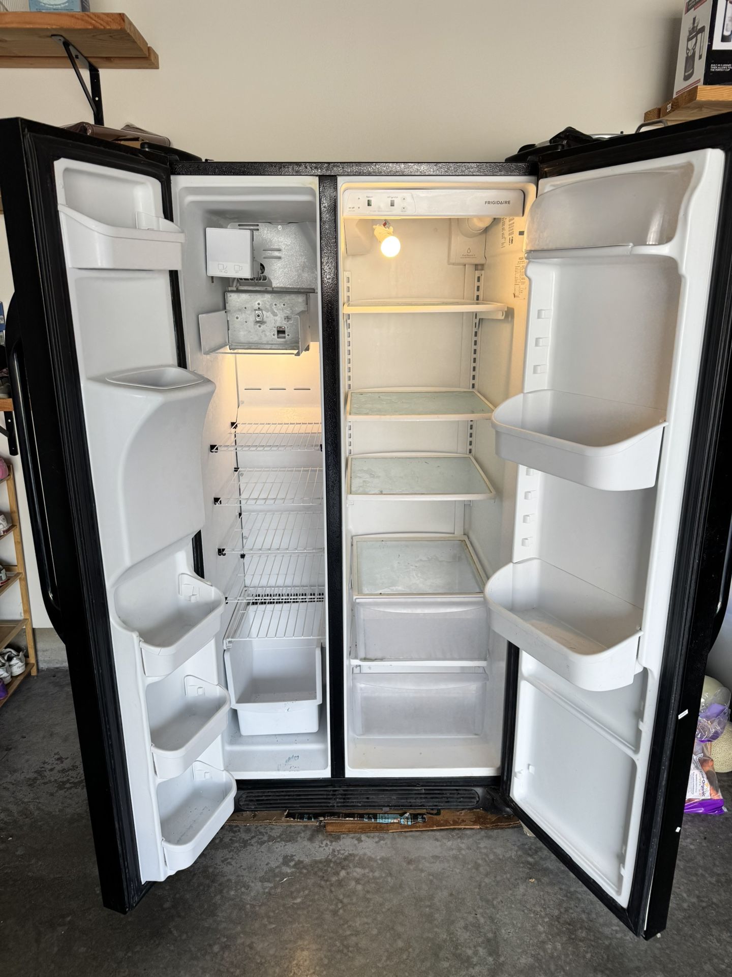 Garage refrigerator 26 Cu. Ft. 36”Depth Side-by-Side