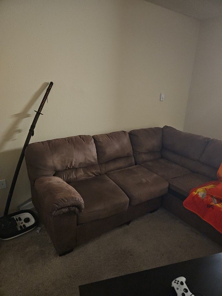 Brown Couch