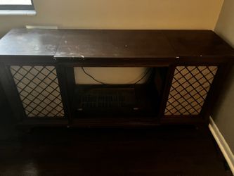 Mid century modern Zenith Entertainment Center