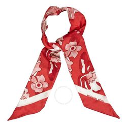 Michael kors twilly silk scarf/ red/NWB
