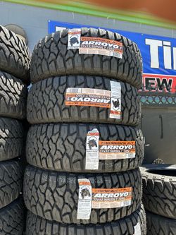 37x12.50r20 Arroyo tires nuevas con 50,000 millas de garantia las 4