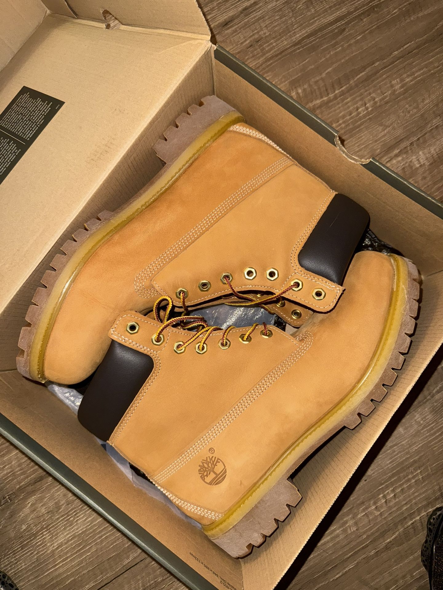 Timberland Premium 6 In Waterproof Boot Wheat Nubuck