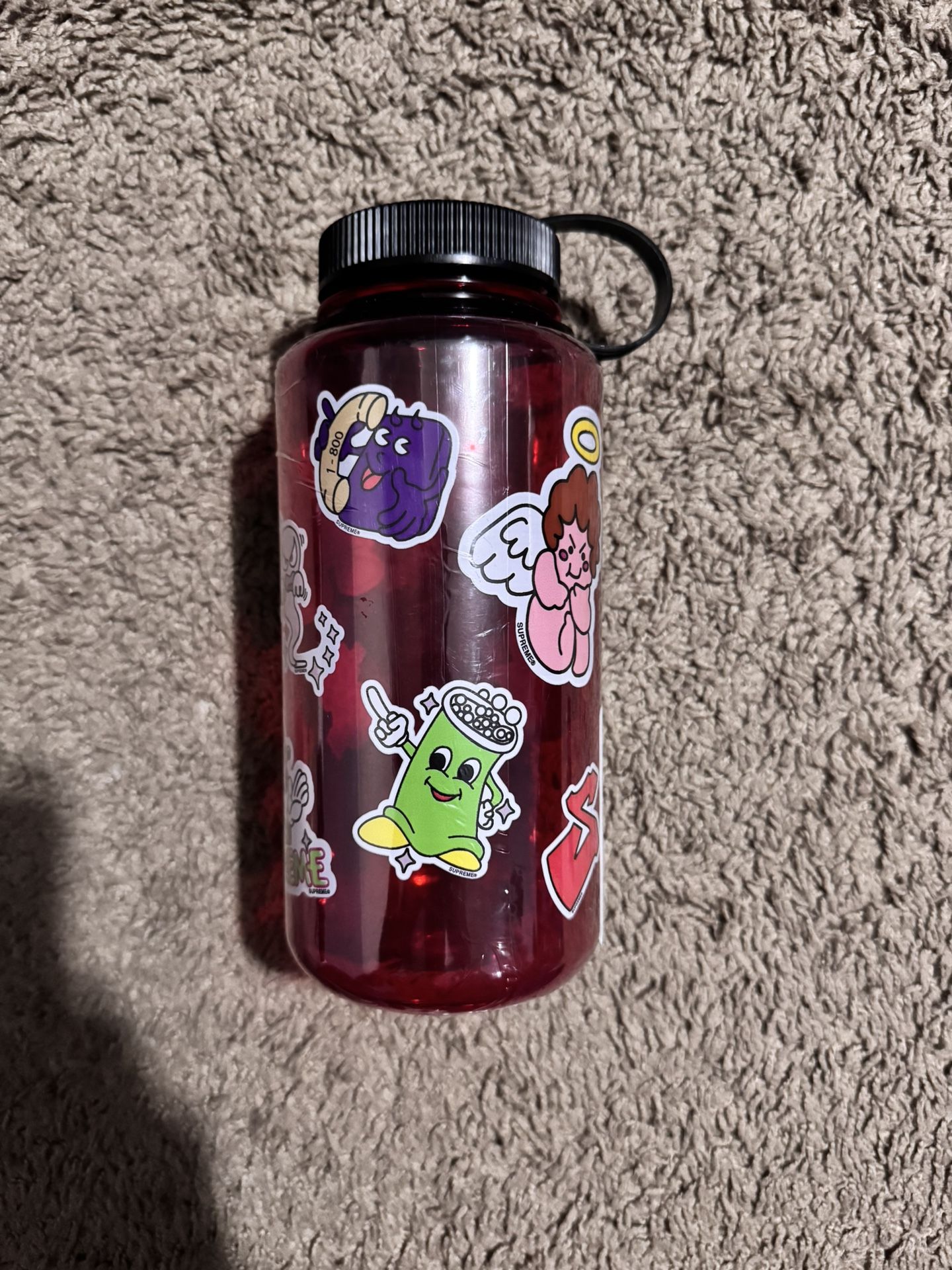 Supreme X Nalgene Red Characters Bottle - www.joarbit.com