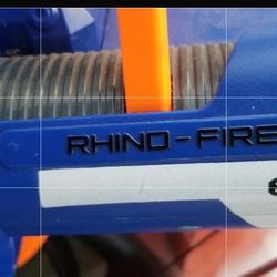 Elite Dino Fire Nerf Gun Blue