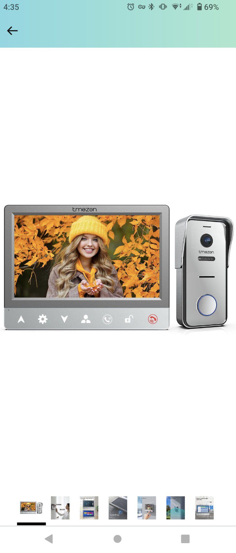 Wired Video Intercom System, 2-Wire Video Doorbell Door Phone System with  HD Camera and Inches Monitor Kits Support Unlock, Monitoring, Dual-Way  for Sale in San Dimas, CA OfferUp