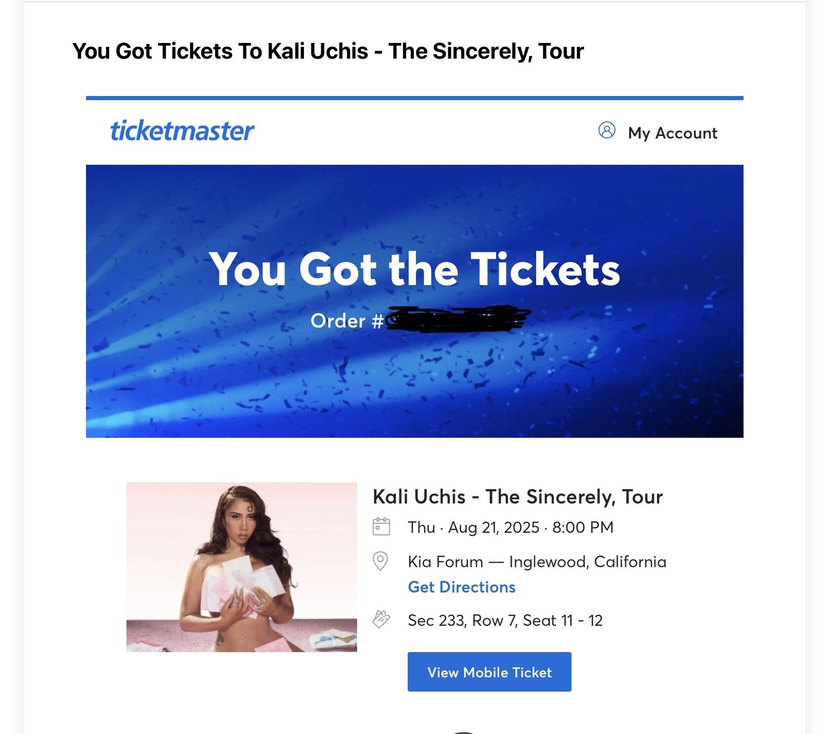 Kali Uchis - 08/21/25