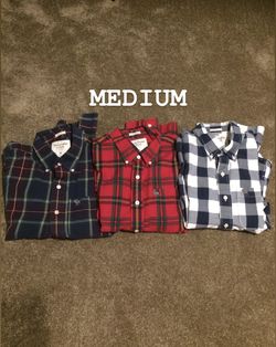 Abercrombie men shirts medium $20 each