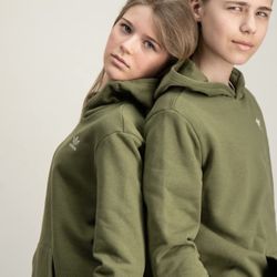 （boysGirls)Adidas Originals GROEN HOODIE -