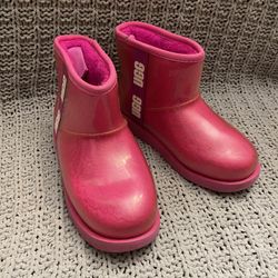 Pink Girls UGG Size 3 Kids 