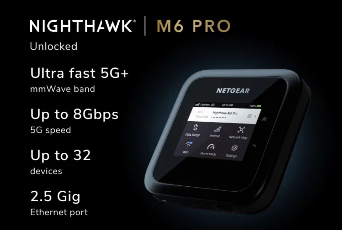 Nighthawk M6 Pro (unlocked) No Box New