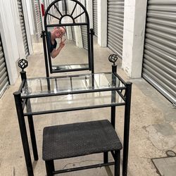 Glass Vanity
