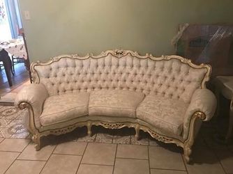 French Louis XV Replica Living Room Set