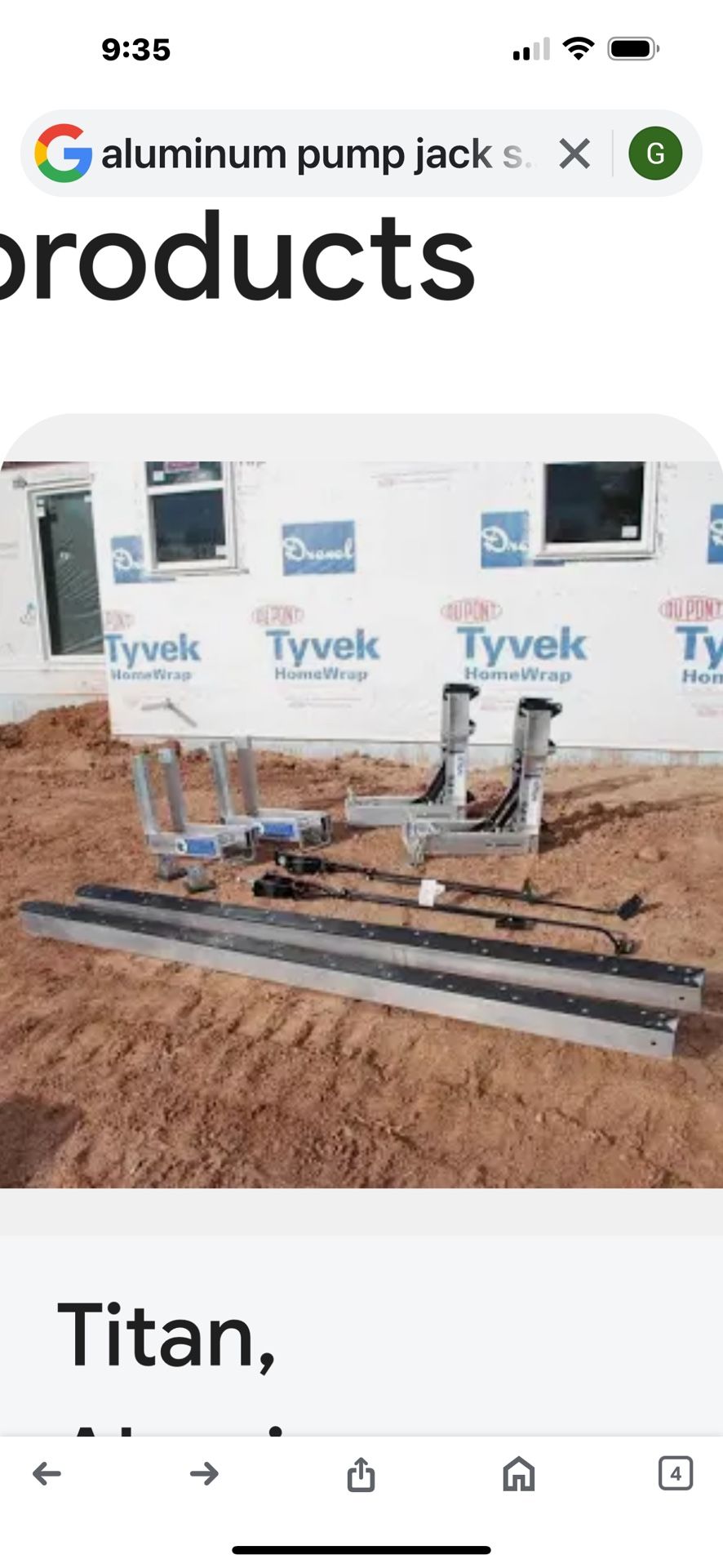 Aluminum Pump jacks