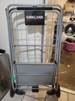 Collapsible Grocery Shopping Cart Kirkland Heavy duty for Sale in Sacramento CA OfferUp