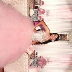 Quinceanera dress and after party dress