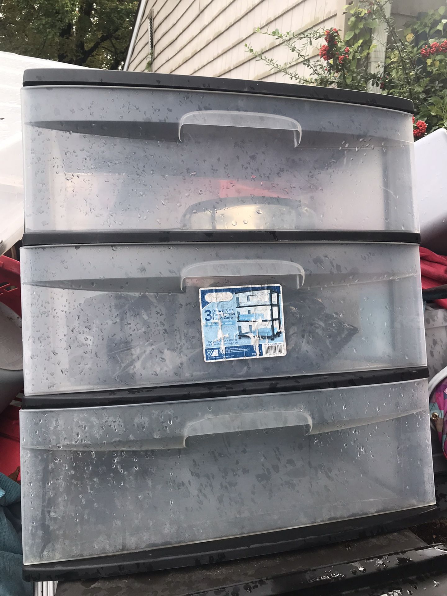 Large Three Drawer Storage Cabinet Only $20 Firm