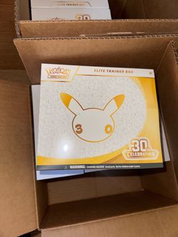 Pokemon 30th Celebration Elite Trainer Box (x6 ETBs)