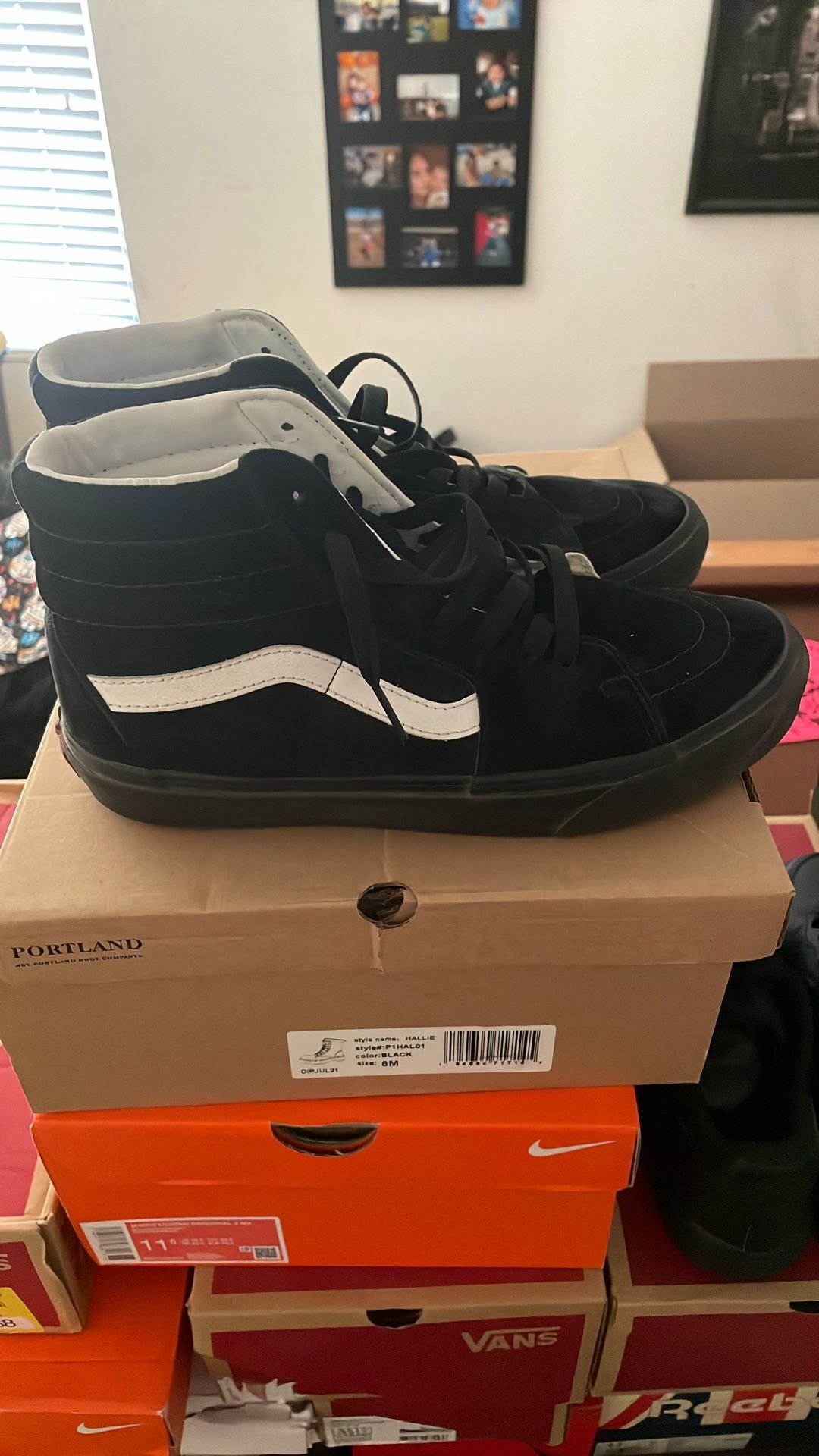 High Top Vans Men’s 7.5 Women’s 9
