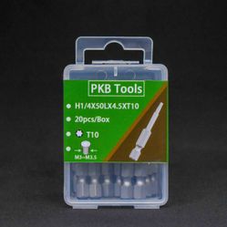 T10 Torx Bits Pack of 20