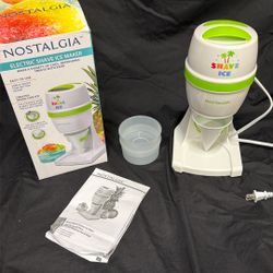 Electric Shave Ice Maker 