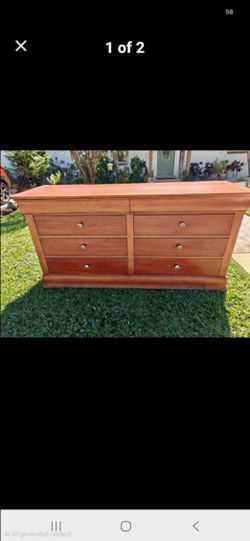 National Mt. Airy 8-Drawer All Wood Dresser