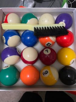Billiards balls