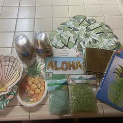 Aloha /Hawaiian Party supplies  