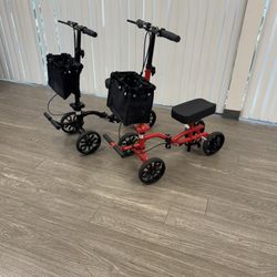 $69 New / FVZZN Knee Scooter Walker / Foot Or Rod Or Leg Injury / Crutch Alternative