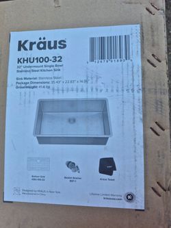 Kraus undermount sink