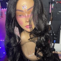 ✨ Brand New U-Part Wig – Yaki Texture, Soft Curls ✨