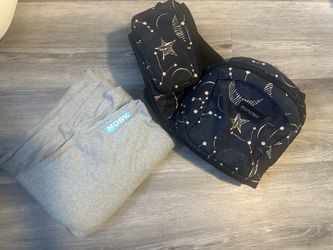 Moby Classic Gray Baby Wrap + Momcozy Baby Carrier Bundle – Great Condition