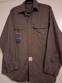 Button Up Shirt BOCOMAL Brand ( Medium )
