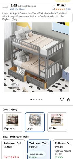 Twin Bunk Bed