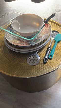 FREE Kitchen serving plates and utensils FREE