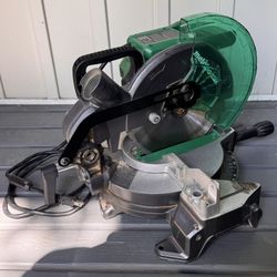 Metabo HPT 10" Compound Miter Saw 15A Single Bevel 0-45° 24T Blade