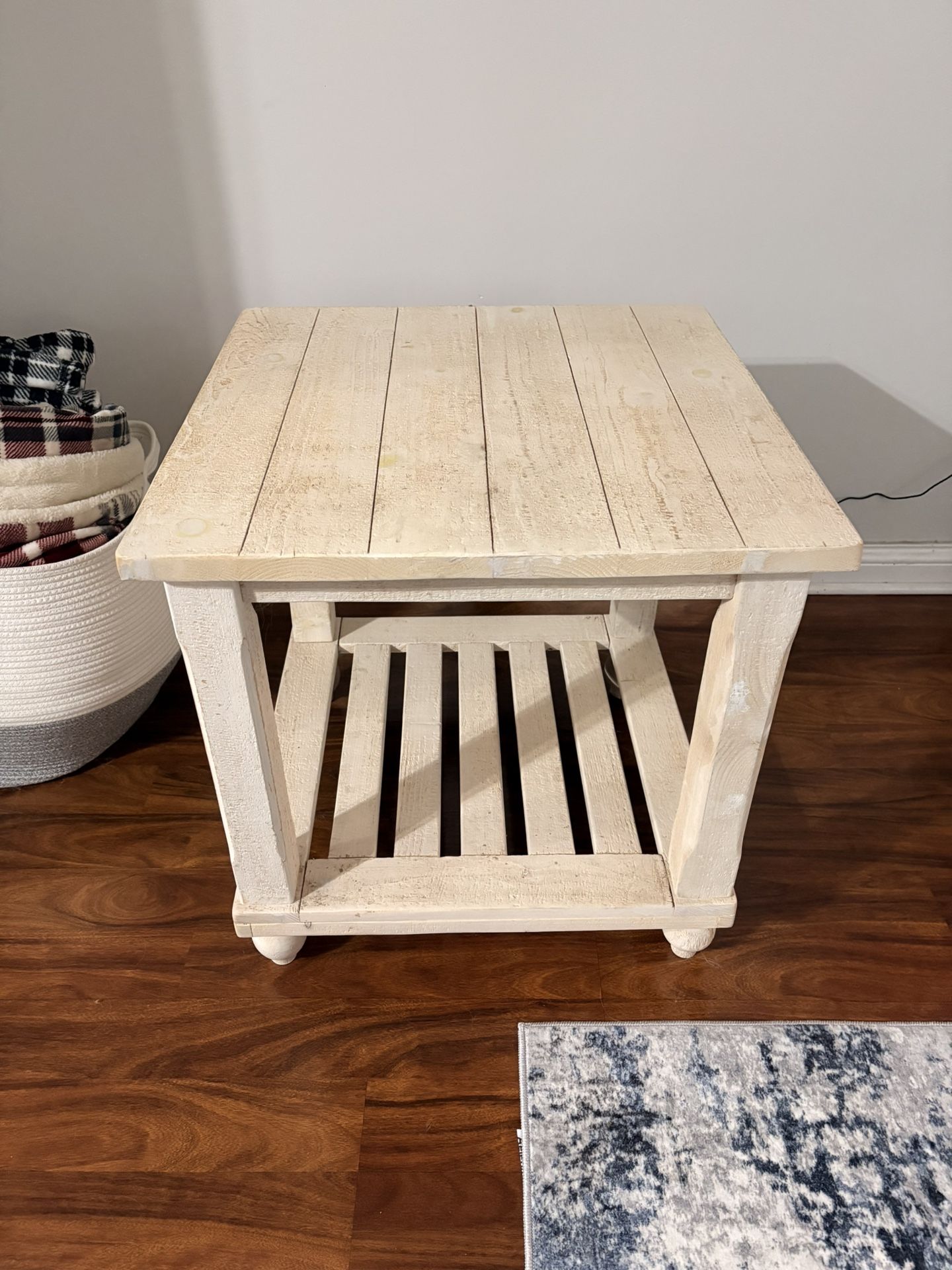 Farmhouse Two End Tables 